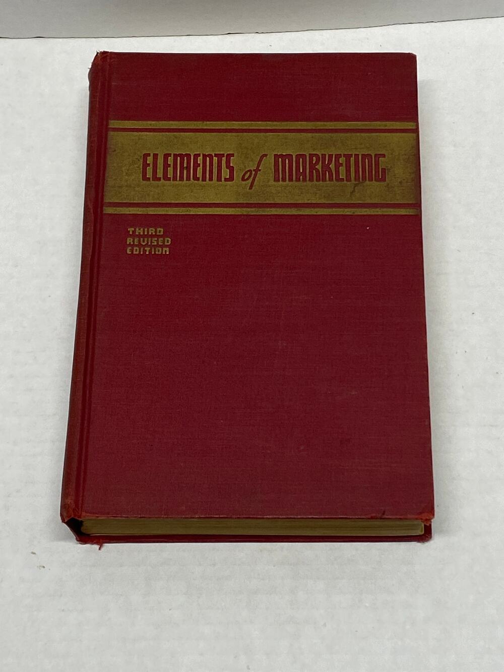 Vintage 1946 Elements of Marketing Converse Huegy Prentice Hall  Pre Owned